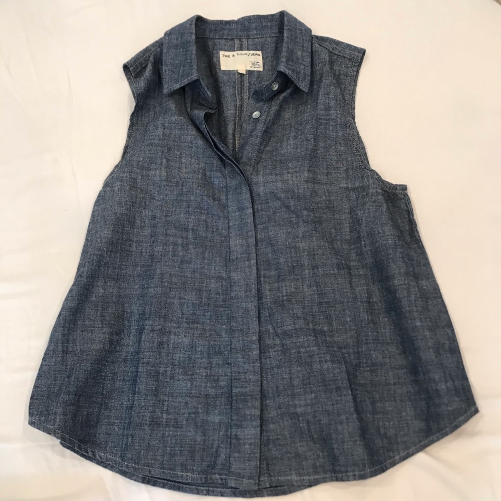 Rag & Bone jean blouse